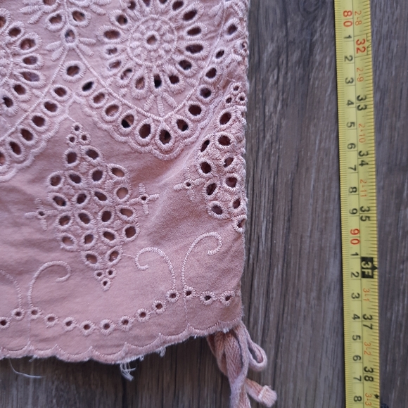 Sundance Cotton Pink Pants For Women Size 12 - Picture 12 of 16